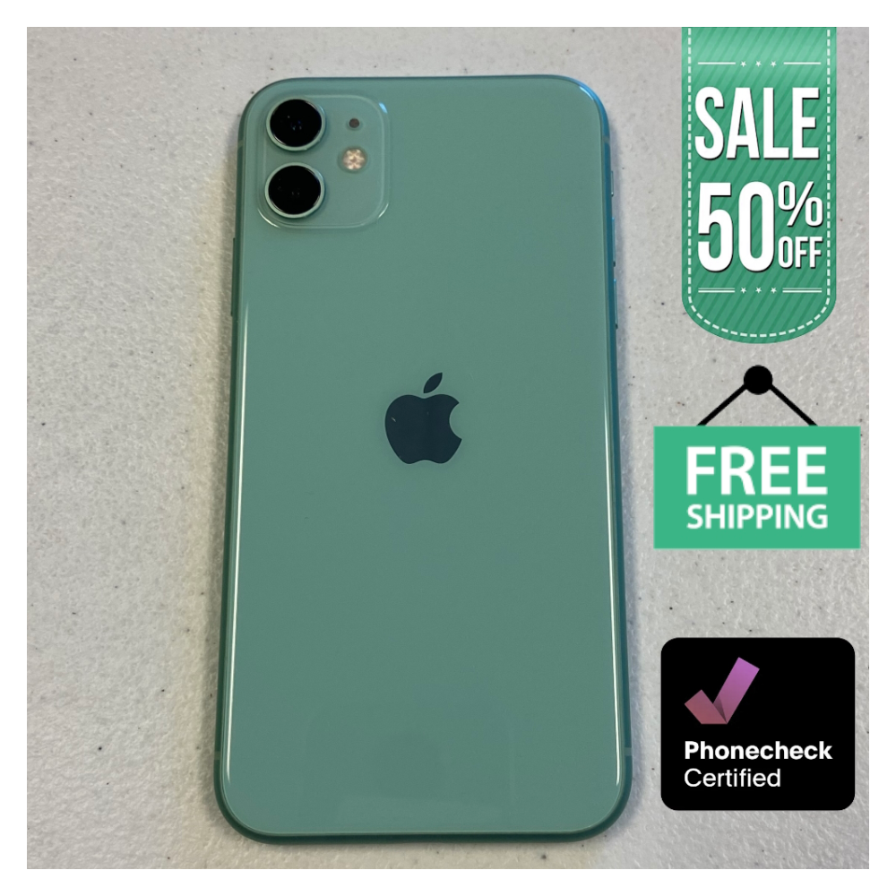 Apple iPhone 11 64GB/128GB Unlocked - Excellent Condition, Free