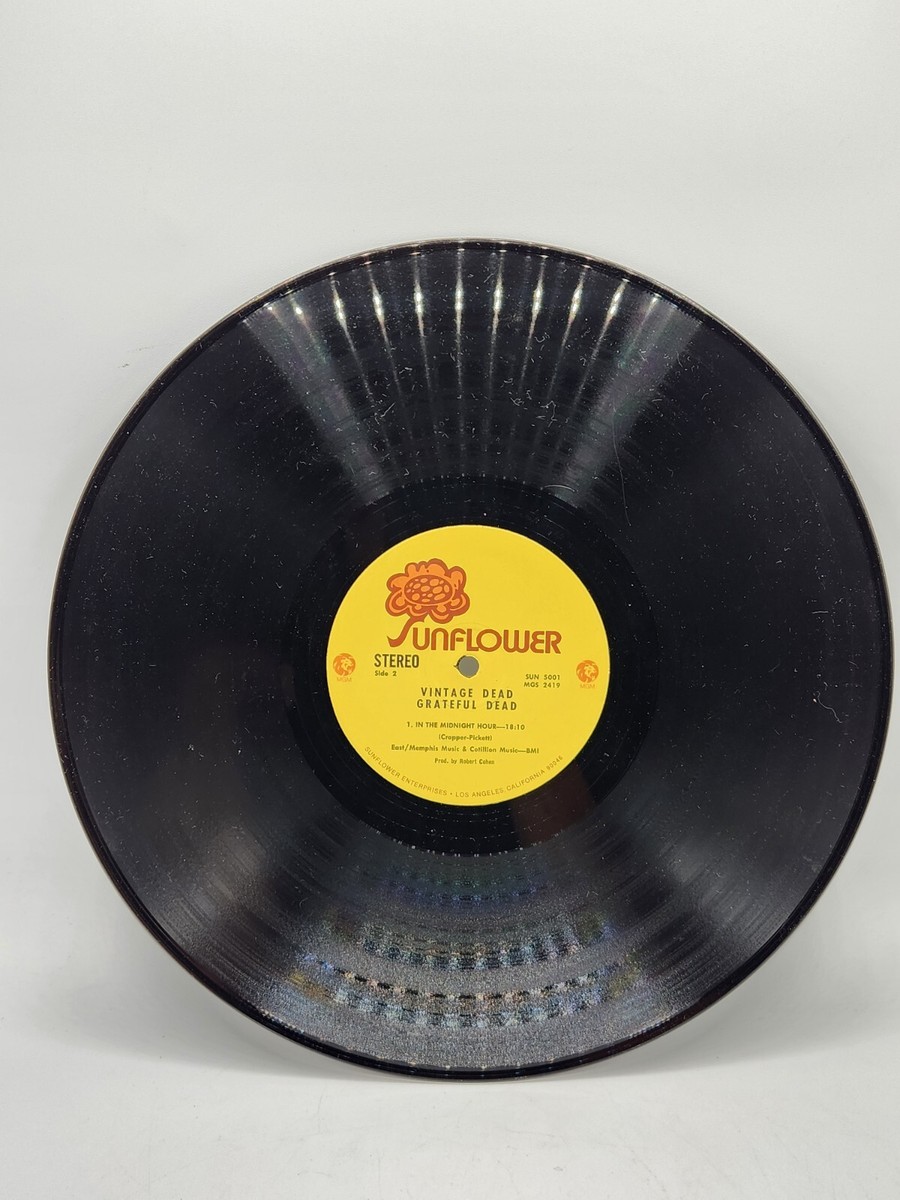 Grateful Dead Vintage Dead Vinyl LP Orig Sunflower MGM Sun 5001