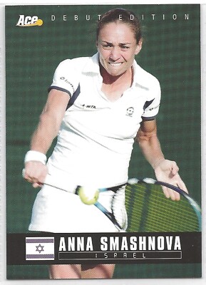 2005 Ace Authentic Debut Edition - Anna Smashnova Tennis Card #11