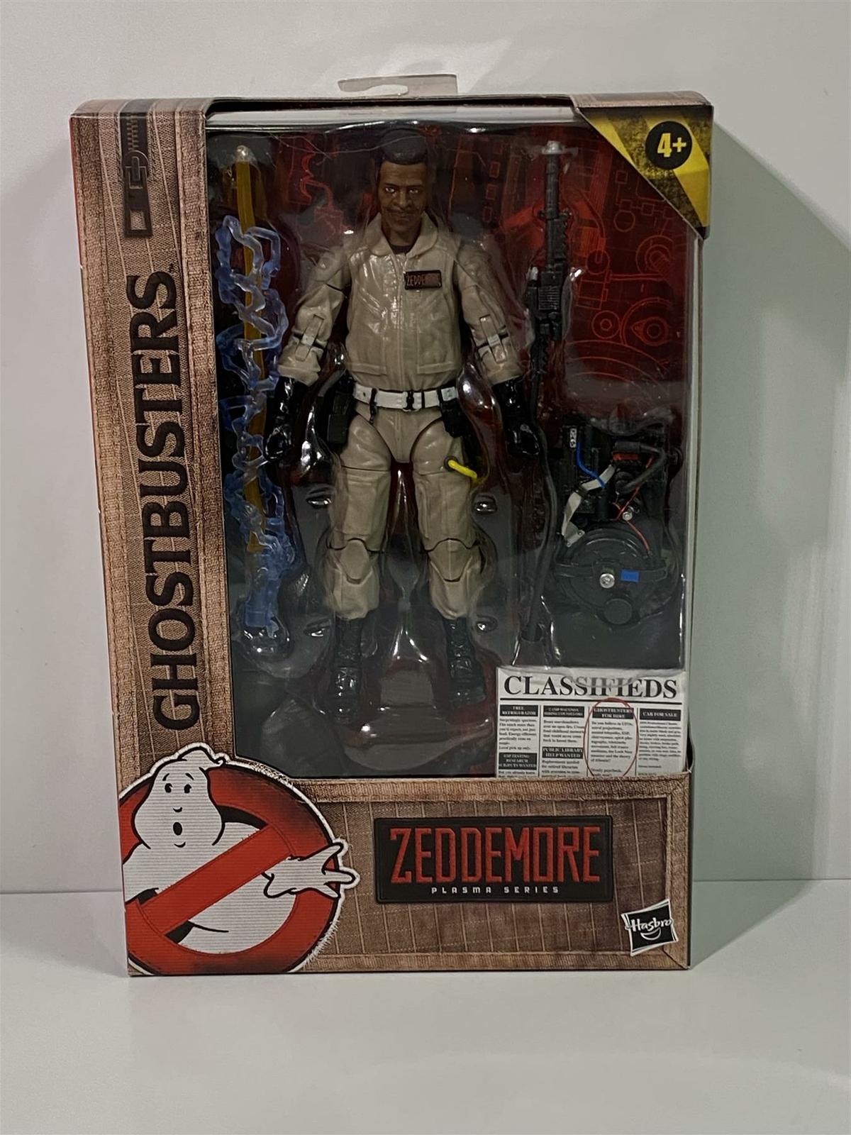 Zeddemore Ghostbusters Al Plasma Serie Hasbro F2504