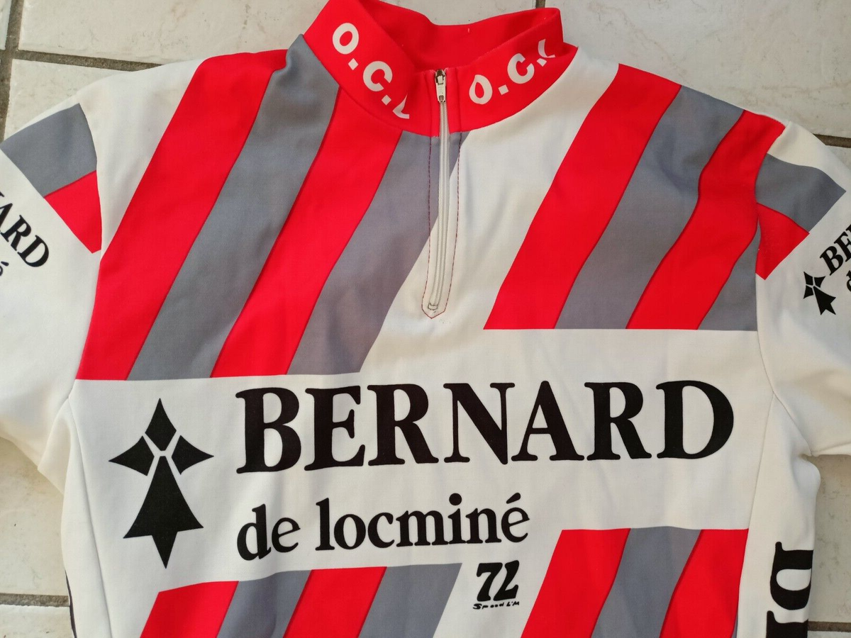 Fahrradtrikot Fahrrad Speed Lm Ocl Bernard Locminé Grösse M/3 Sehr