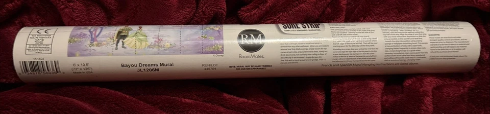 MURAL The Princess And The Frog Bayou Dreams Mural JL1306M Room Mates Sure Step - Imagem 3 de 4