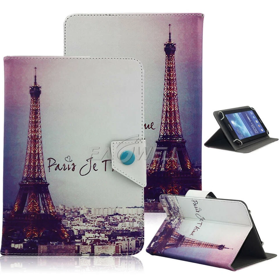 Folio Leather Cover Stand Case For Lenovo Tab M10 P10 E10 10.1/10.3inch Tablet - Image 4 of 4