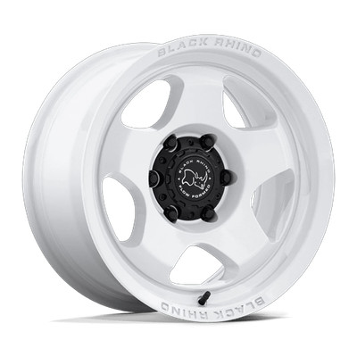Black Rhino Hard Alloys BR031 SOL 17X8.5 5x127 0 71.50 GLOSS WHITE Wheel/Rim