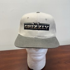 VTG 90s Yamaha Grizzly 4x4 ATV’s Racing Promo SnapBack Hat Beige Green NWOT