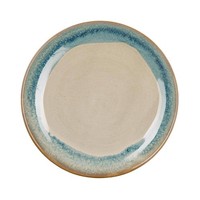 Asa Selection Il Capriccio FrüHstüCksteller Teller Beige Blau Steinzeug Ø 21 Cm