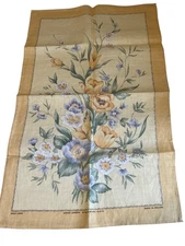 Ulster Weavers Spring Garden Pure Irish Linen Tea Towel Floral Made In Ireland