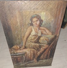 Dipinto Ad Olio Antico