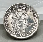 1916-P Mercury Silver Dime 10c Full Split Bands (FB)