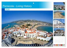 Peniscola - Living History (Monthly Wall Calendar 2026 16.5 x 23.4 (open)), CALV
