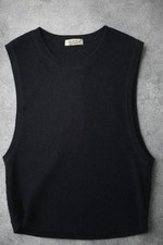 Intimately Free People Ribbed Black Sleeveless Top Women s Small S Knit Tank