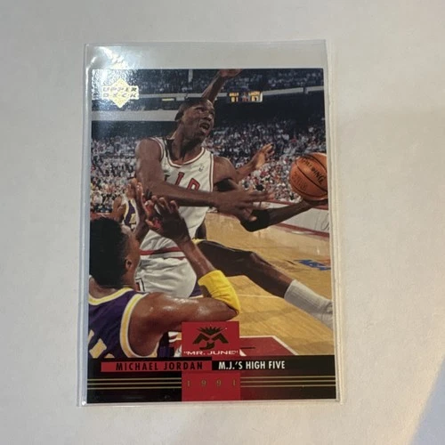 Upper Deck Mr. June MJ2 Michael Jordan Chicago Bulls Basketball Card
