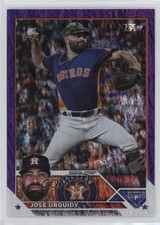2023 Topps Series 2 Retail Purple Foil 298/799 Jose Urquidy José #518 0c4