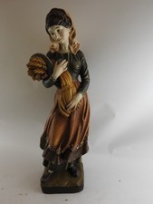 Heilige Notburga  ca. 83 cm  sehr alte Holzfigur