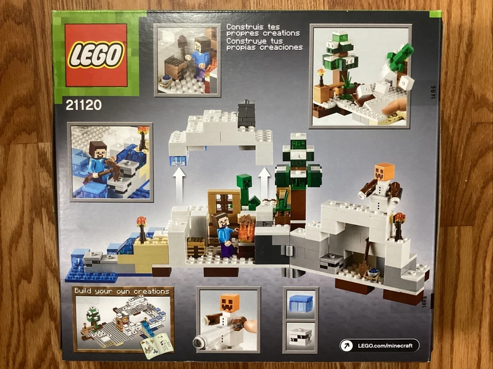LEGO - 21120 - The Snow Hideout - Minecraft - New Sealed - Image 2 of 4