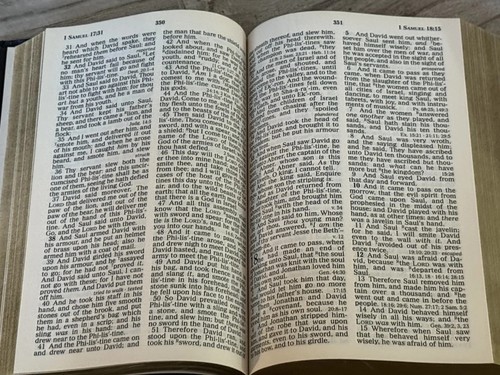 ️ Holy Bible GIANT Print King James Version Nelson Regency 881C Red ...