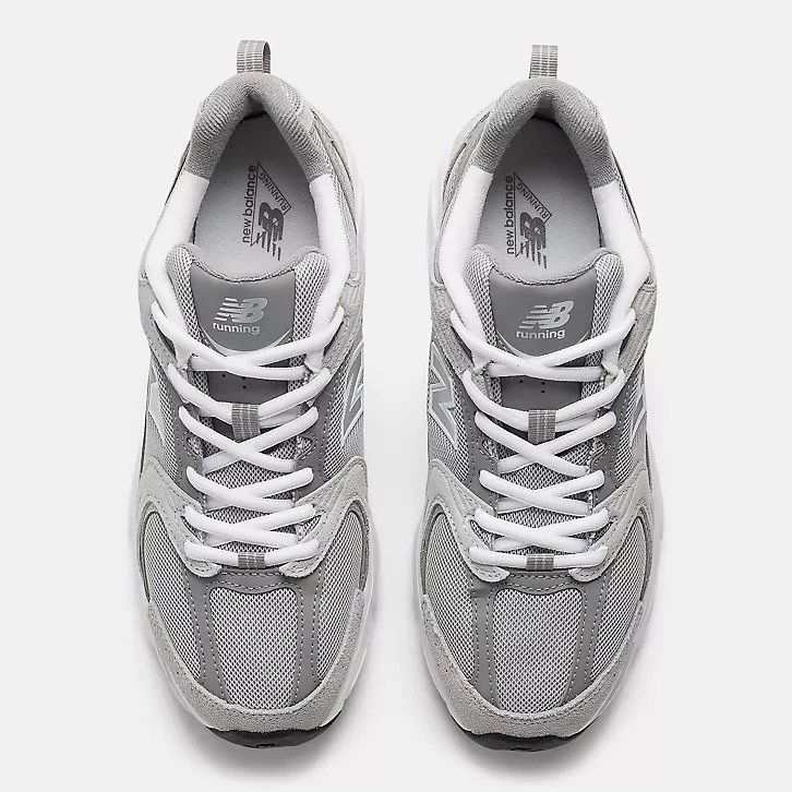 Zapatillas New Balance 530 Raincloud Sombra Gris Metálico Plateado Talla UK 7