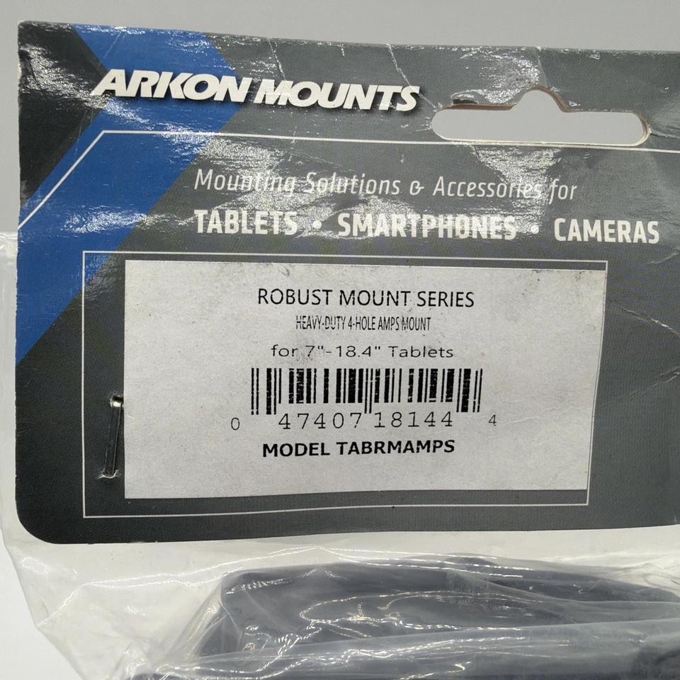 Arkon Heavy Duty Car Drill Base Flat Surface Mount For Tablets 7” - 18.4” New - Image 2 of 4