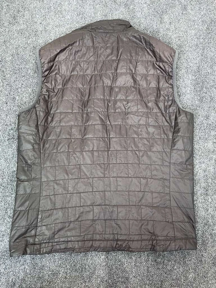 Colete Patagonia Nano Puff Masculino Grande Preto Tampão Isolado Primaloft Embalável - Imagem 4 de 4