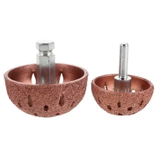 2 Pcs Pneumatic Grinding Buffing Wheels Tungsten Steel Alloy for Tire Repair