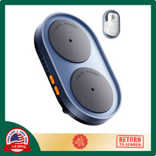 Dual Turntable Mouse Jiggler Silent Mechanical Movement with Random Function, Un