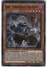 Seal Strategist Fur Hire Dark Saviors DASA EN018 Super Rare NM Yugioh