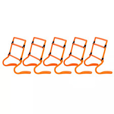 6 In. to 15 In. Adjustable Height Agility Speed Training Hurdles Set of 5, Oran