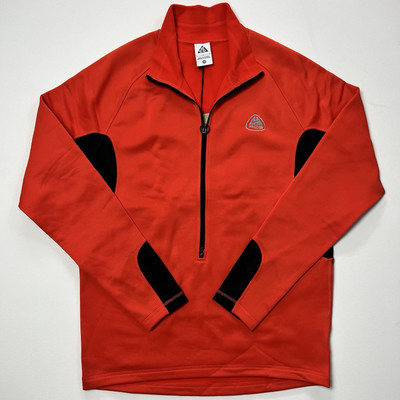 NIKE ACG Oregon Polartec Men's Top Fleece Sweatshirt Picante Red L DV9221-633