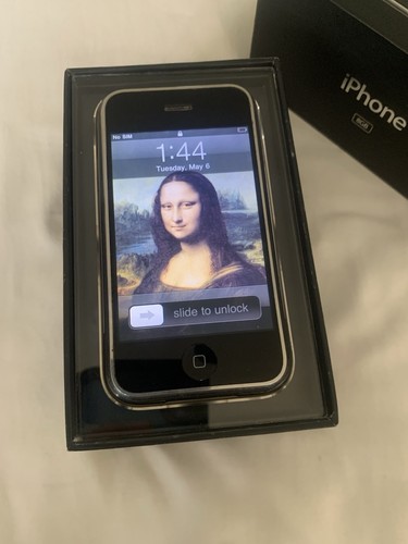 Apple 1st Gen iPhone 2G - 8 GB MA712LL/A A1203 - Unlocked  MiNT - Picture 16 of 19
