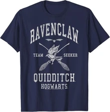 Harry Potter Ravenclaw Team Seeker Hogwarts Quidditch,Short Sleeve T-Shirt
