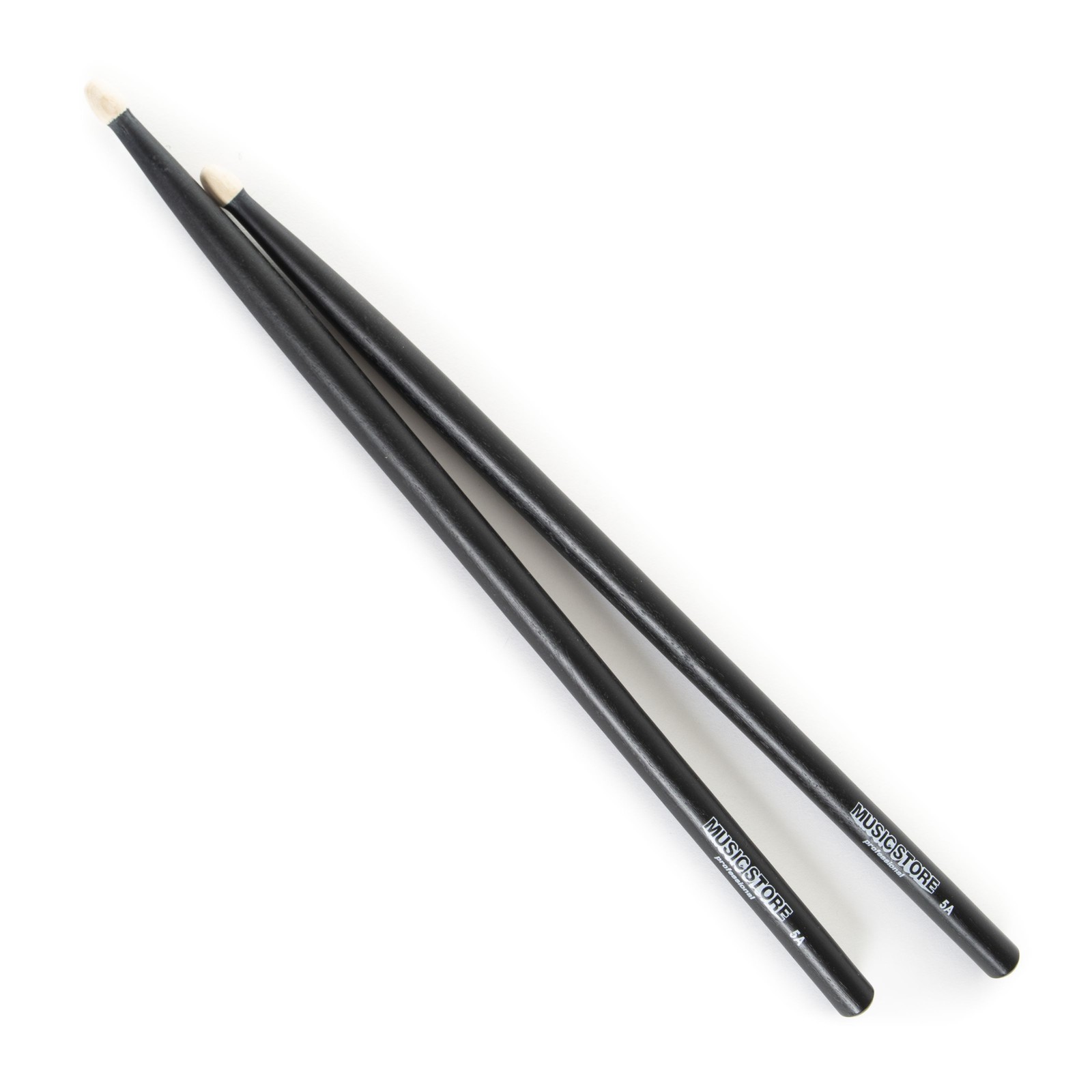 Барабанные палочки Hornbeam 5A 405 см 15 мм Желудь Kopfform Schwarz Ausgewogener Sound 1690₽