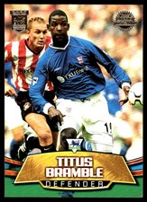 Titus Bramble 2001-02 Topps Premier Gold 2002 #IT3 Ipswich Town Soccer READ