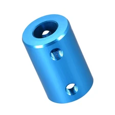 2 PCS 8mm to 10mm Bore L25xD16 Shaft Coupling Blue