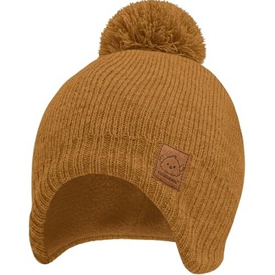  Baby Beanies, Baby Hats for Boys, Girls - Cute Toddler 6-36 Months Latte