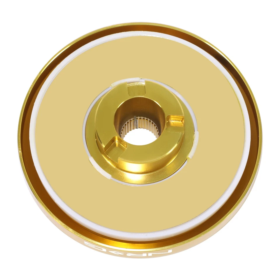 Adaptador de cubo de volante Fit Eagle Talon Mitsubishi Subaru NRG cromado dorado Foto 4 de 4