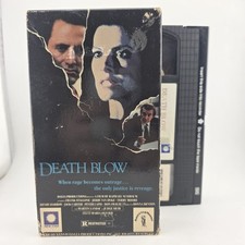 Death Blow - VHS Tape - Frank Stallone Revenge - Justice - Thriller
