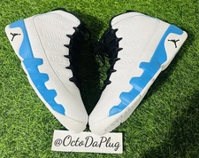 Nike Air Jordan 9 Retro Powder Blue White Mens Sizes nby FQ8992-101