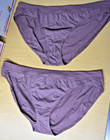 2 New Brown Just My size Bikini Panties Size 13 5xHips 59"-61" Lot — photo 1