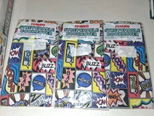 Jumbo Stretchable Book Cover Washable Fabric 3 ct Fits up to 10.5 '' X 11.5 "