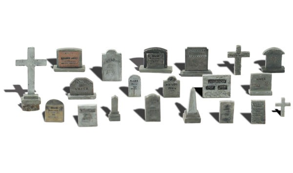 Woodland Scenics A1856 Tombstones HO OO Gauge Figures Landscaping - Image 6