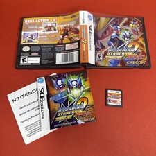 Mega Man Star Force 2 Zerker X Saurian (Nintendo DS, 2008) Complete CIB Tested