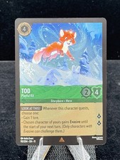 Disney Lorcana-Winterspell-Tod-Playful Kit- 90-Cold Foil-M/NM
