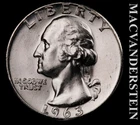 1963 Washington Quarter- Silver- Choice Gem Brilliant Unc- No Reserve #L6924