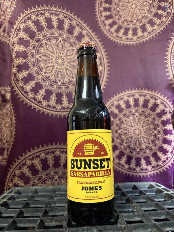 Guaranteed Blue Star Cap sunset sarsaparilla Jones soda