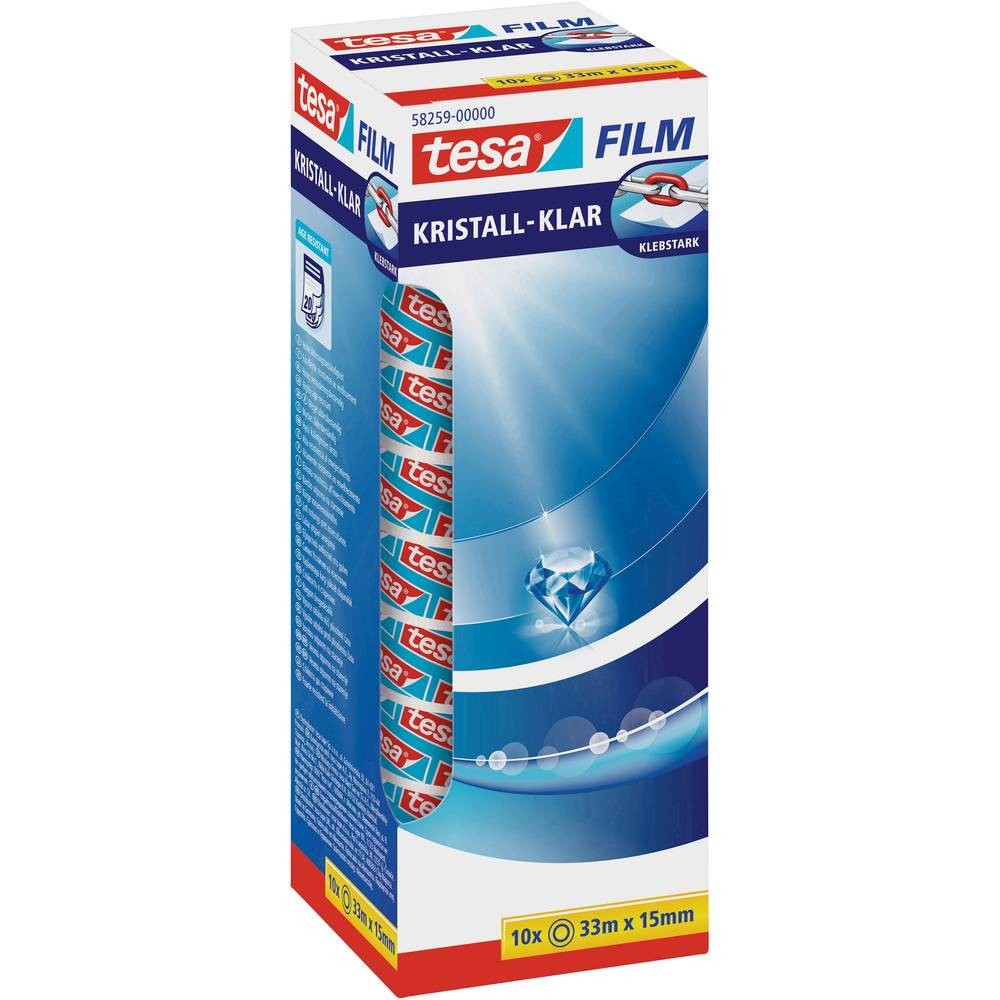 tesafilm transparent tesa 58259 : Un ruban adhésif invisible pour des emballages soignés