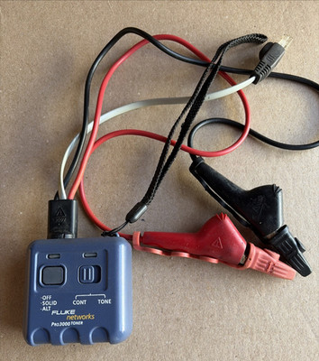 Fluke Networks Pro3000 Toner Tester Tone Generator