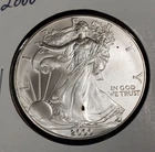2000 American Silver Eagle 1 oz .999 Fine Silver Uncirculated