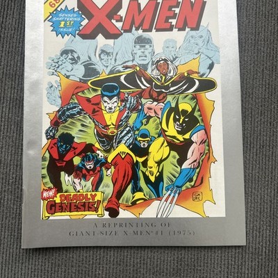 Reprint Of Giant Size X-Men #1 1975 - Vintage Marvel Comic Book | eBay
