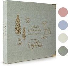 Keepsake Baby Memory Book 5 Year Neutral Journal