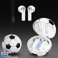 Jekarsy1Pack New Wireless Earbuds Kids with Football Charging Box